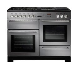 Rangemaster Platinum 110DFFSS/C Dual Fuel Range Cooker - Stainless Steel & Chrome